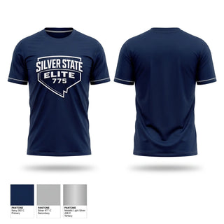 Short Sleeve Performance Shirt, Silver State Elite, Baseball, Teamtime, Team time, sublimation, custom sports apparel, team uniforms, spirit wear, spiritwear, sports uniforms, custom shirts, team store, custom team store, fundraiser sports, apparel fundraiser