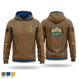 Hoodie, COMSUBPAC CPOA, Navy, Teamtime, Team time, sublimation, custom sports apparel, team uniforms, spirit wear, spiritwear, sports uniforms, custom shirts, team store, custom team store, fundraiser sports, apparel fundraiser