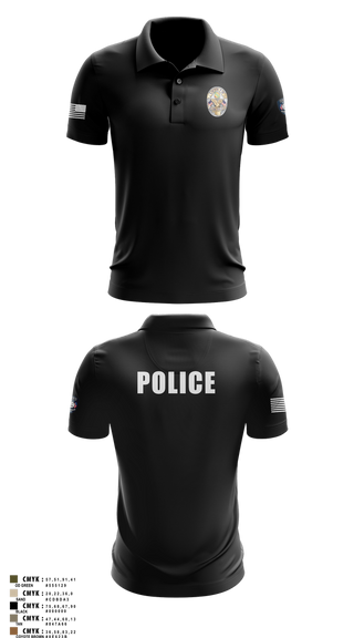 Short Sleeve Performance Polo, Miami Police Department, , Teamtime, Team time, sublimation, custom sports apparel, team uniforms, spirit wear, spiritwear, sports uniforms, custom shirts, team store, custom team store, fundraiser sports, apparel fundraiser