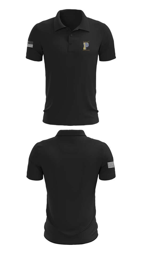 Short Sleeve Performance Polo, Parlier Panthers Wrestling, Wrestling, Teamtime, Team time, sublimation, custom sports apparel, team uniforms, spirit wear, spiritwear, sports uniforms, custom shirts, team store, custom team store, fundraiser sports, apparel fundraiser