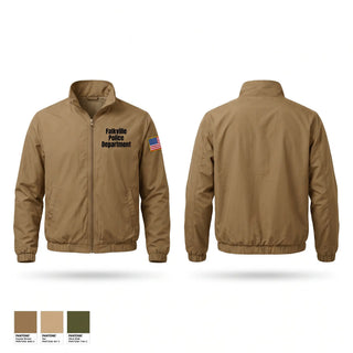 Windbreaker, Falkville Police Department, Police, Teamtime, Team time, sublimation, custom sports apparel, team uniforms, spirit wear, spiritwear, sports uniforms, custom shirts, team store, custom team store, fundraiser sports, apparel fundraiser