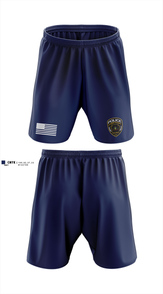 Athletic Shorts With Pockets, Lycoming Regional Police Department, Police, Teamtime, Team time, sublimation, custom sports apparel, team uniforms, spirit wear, spiritwear, sports uniforms, custom shirts, team store, custom team store, fundraiser sports, apparel fundraiser