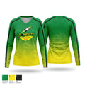 Jr.Rockets Baseball Club Women's Long Sleeve V-neck Shirt - 1