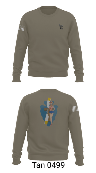 B Co 1/114th Maintenance 9686057 Crew Neck Sweatshirt - 65