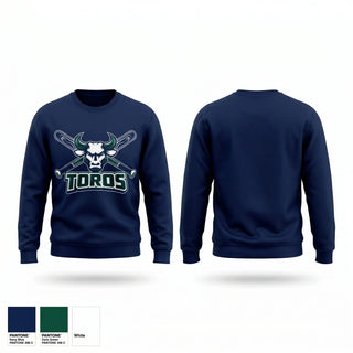 Crew Neck Sweatshirt, Morgan hill Toros 10u, Baseball, Teamtime, Team time, sublimation, custom sports apparel, team uniforms, spirit wear, spiritwear, sports uniforms, custom shirts, team store, custom team store, fundraiser sports, apparel fundraiser