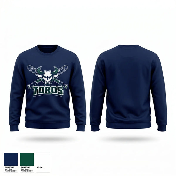 Crew Neck Sweatshirt, Morgan hill Toros 10u, Baseball, Teamtime, Team time, sublimation, custom sports apparel, team uniforms, spirit wear, spiritwear, sports uniforms, custom shirts, team store, custom team store, fundraiser sports, apparel fundraiser