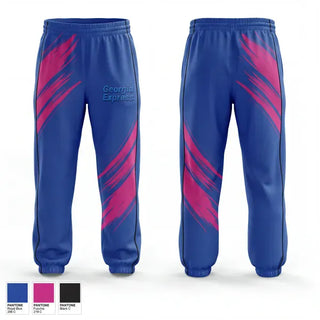 Sweatpants, Georgia Express, Softball, Teamtime, Team time, sublimation, custom sports apparel, team uniforms, spirit wear, spiritwear, sports uniforms, custom shirts, team store, custom team store, fundraiser sports, apparel fundraiser