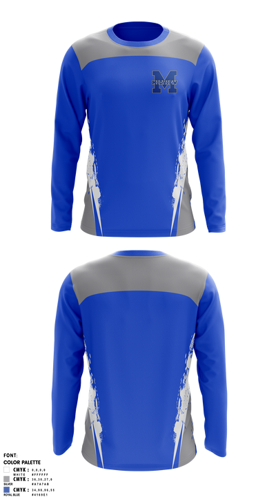 Midview Middies Long Sleeve Performance Shirt 1
