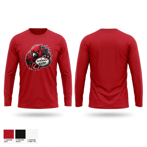 Long Sleeve Performance Shirt, Vienna Girls, Rugby, Teamtime, Team time, sublimation, custom sports apparel, team uniforms, spirit wear, spiritwear, sports uniforms, custom shirts, team store, custom team store, fundraiser sports, apparel fundraiser