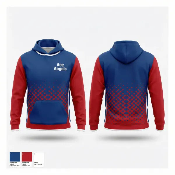 Hoodie, Ace Angels, Women's Volleyball, Teamtime, Team time, sublimation, custom sports apparel, team uniforms, spirit wear, spiritwear, sports uniforms, custom shirts, team store, custom team store, fundraiser sports, apparel fundraiser