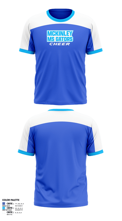 McKinley MS Gators 81813445 Short Sleeve Performance Shirt - 1