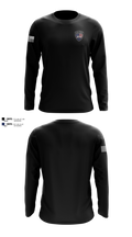 Ocean Township Police  Long Sleeve Performance Shirt - 100