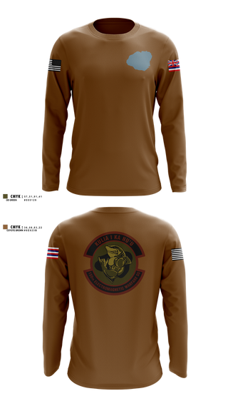 Long Sleeve Performance Shirt, 150th Electromagnetic Warfare Squadron, , Teamtime, Team time, sublimation, custom sports apparel, team uniforms, spirit wear, spiritwear, sports uniforms, custom shirts, team store, custom team store, fundraiser sports, apparel fundraiser