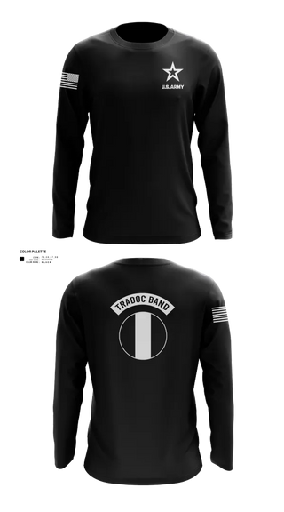 Long Sleeve Performance Shirt, TRADOC Band, , Teamtime, Team time, sublimation, custom sports apparel, team uniforms, spirit wear, spiritwear, sports uniforms, custom shirts, team store, custom team store, fundraiser sports, apparel fundraiser