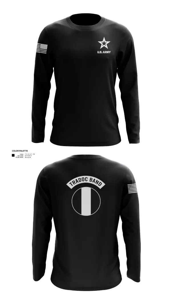Long Sleeve Performance Shirt, TRADOC Band, , Teamtime, Team time, sublimation, custom sports apparel, team uniforms, spirit wear, spiritwear, sports uniforms, custom shirts, team store, custom team store, fundraiser sports, apparel fundraiser
