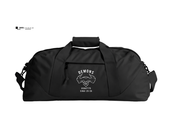 Duffle Bag, D-co 1-173 1st PLT, , Teamtime, Team time, sublimation, custom sports apparel, team uniforms, spirit wear, spiritwear, sports uniforms, custom shirts, team store, custom team store, fundraiser sports, apparel fundraiser