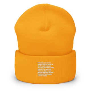 A Leg Up Productions, LLC 17376636 Cuffed Beanie | Yupoong 1501KC