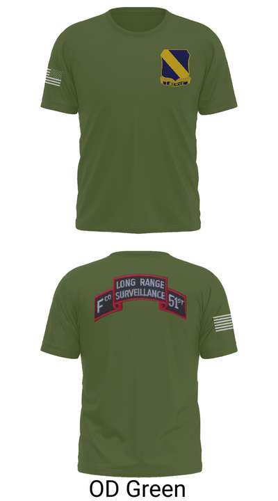 Fco 51st infantry LRSU 81538423 Short Sleeve Performance Shirt - 56