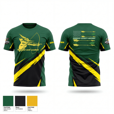GES / AES ARCHERY 69299391 Old School Cotton Feel Shirt - 2