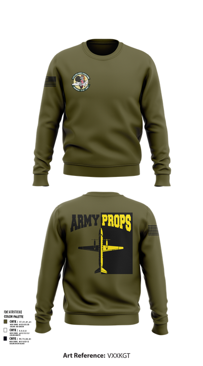 DET 2 CO A 2-245th AVN 46226536 Crew Neck Sweatshirt - 23