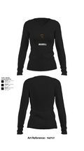 ROADKILL 33867303 Women's Long Sleeve V-neck Shirt - 22