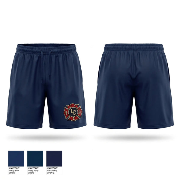 Athletic Shorts With Pockets, Lake City Fire Department, Fire Department, Teamtime, Team time, sublimation, custom sports apparel, team uniforms, spirit wear, spiritwear, sports uniforms, custom shirts, team store, custom team store, fundraiser sports, apparel fundraiser
