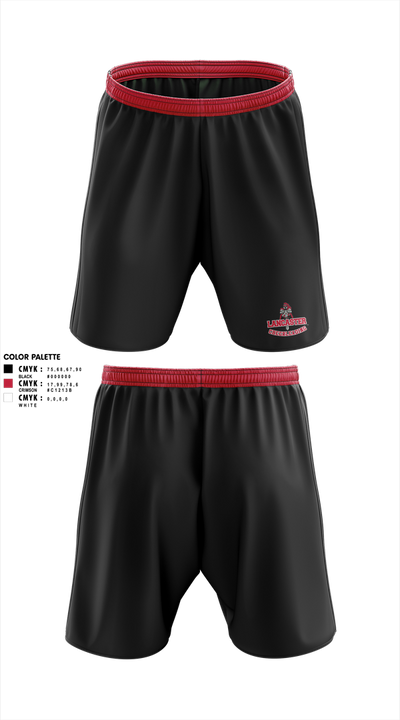 Lancaster Cheerleading 97357144 Athletic Shorts With Pockets - 1