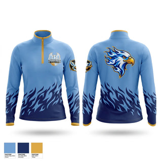 Quarter Zip Jacket, New Jersey Phoenix, Softball, Teamtime, Team time, sublimation, custom sports apparel, team uniforms, spirit wear, spiritwear, sports uniforms, custom shirts, team store, custom team store, fundraiser sports, apparel fundraiser