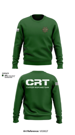 Crew Neck Sweatshirt, Solano County Sheriff CRT, Police, Teamtime, Team time, sublimation, custom sports apparel, team uniforms, spirit wear, spiritwear, sports uniforms, custom shirts, team store, custom team store, fundraiser sports, apparel fundraiser