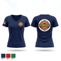 Gilt Edge Fire Department Women's Short Sleeve V-neck Shirt - 1