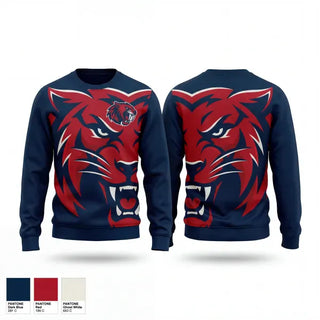 Crew Neck Sweatshirt, West Virginia Sabers, Baseball, Teamtime, Team time, sublimation, custom sports apparel, team uniforms, spirit wear, spiritwear, sports uniforms, custom shirts, team store, custom team store, fundraiser sports, apparel fundraiser