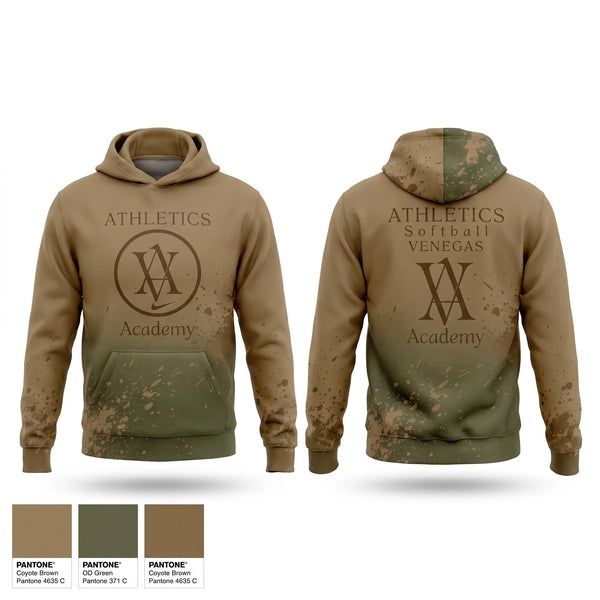 Hoodie, Venegas Athletics Academy, Baseball, Teamtime, Team time, sublimation, custom sports apparel, team uniforms, spirit wear, spiritwear, sports uniforms, custom shirts, team store, custom team store, fundraiser sports, apparel fundraiser