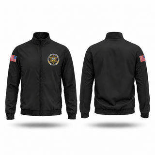 Windbreaker, Greenwood County Sheriff Office, Police, Teamtime, Team time, sublimation, custom sports apparel, team uniforms, spirit wear, spiritwear, sports uniforms, custom shirts, team store, custom team store, fundraiser sports, apparel fundraiser