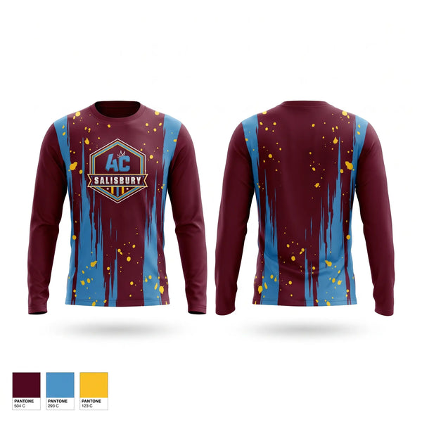 Long Sleeve Performance Shirt, ACS, Men's Soccer, Teamtime, Team time, sublimation, custom sports apparel, team uniforms, spirit wear, spiritwear, sports uniforms, custom shirts, team store, custom team store, fundraiser sports, apparel fundraiser