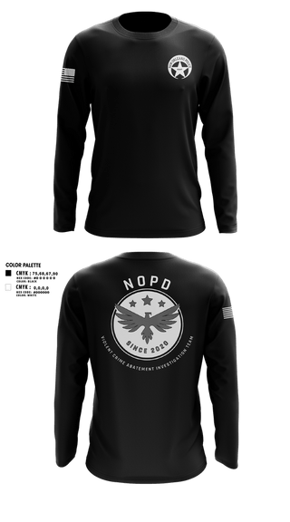 Long Sleeve Performance Shirt, VCAIT, Police, Teamtime, Team time, sublimation, custom sports apparel, team uniforms, spirit wear, spiritwear, sports uniforms, custom shirts, team store, custom team store, fundraiser sports, apparel fundraiser