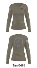 NPU 58720690 Women's Long Sleeve V-neck Shirt - 11