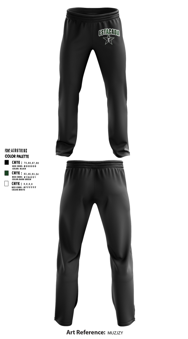 Sweatpants, Estacada High School Wrestling, Wrestling, Teamtime, Team time, sublimation, custom sports apparel, team uniforms, spirit wear, spiritwear, sports uniforms, custom shirts, team store, custom team store, fundraiser sports, apparel fundraiser