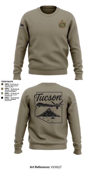 Crew Neck Sweatshirt, 214 Intel, Air Force, Teamtime, Team time, sublimation, custom sports apparel, team uniforms, spirit wear, spiritwear, sports uniforms, custom shirts, team store, custom team store, fundraiser sports, apparel fundraiser