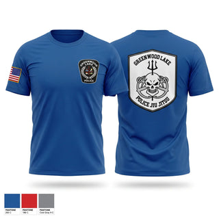 Old School Cotton Feel Shirt, Greenwood Lake Police, Police, Teamtime, Team time, sublimation, custom sports apparel, team uniforms, spirit wear, spiritwear, sports uniforms, custom shirts, team store, custom team store, fundraiser sports, apparel fundraiser