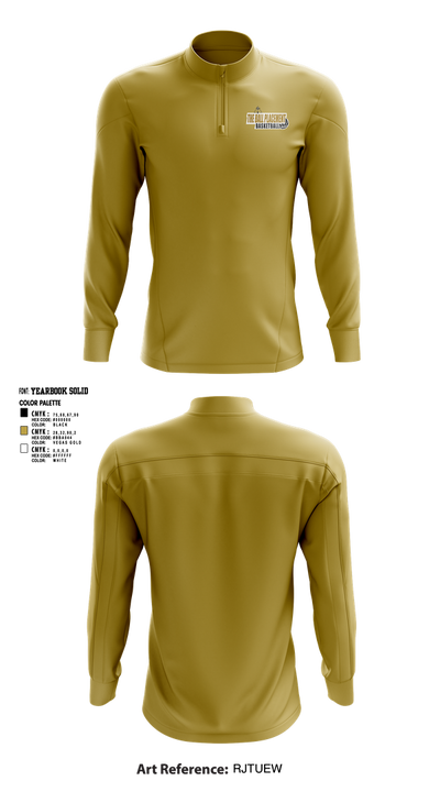 Ball Placement Quarter Zip Jacket - 11