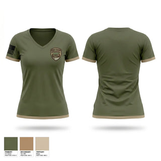 Womens Short Sleeve Vneck Shirt, East Fort Bend Regional SWAT, Police, Teamtime, Team time, sublimation, custom sports apparel, team uniforms, spirit wear, spiritwear, sports uniforms, custom shirts, team store, custom team store, fundraiser sports, apparel fundraiser