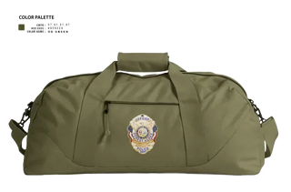 Duffle Bag, FOREST ACRES POLICE DEPARTMENT, Police, Teamtime, Team time, sublimation, custom sports apparel, team uniforms, spirit wear, spiritwear, sports uniforms, custom shirts, team store, custom team store, fundraiser sports, apparel fundraiser