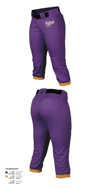 Softball Pants, Potosi Elite, Softball, Teamtime, Team time, sublimation, custom sports apparel, team uniforms, spirit wear, spiritwear, sports uniforms, custom shirts, team store, custom team store, fundraiser sports, apparel fundraiser