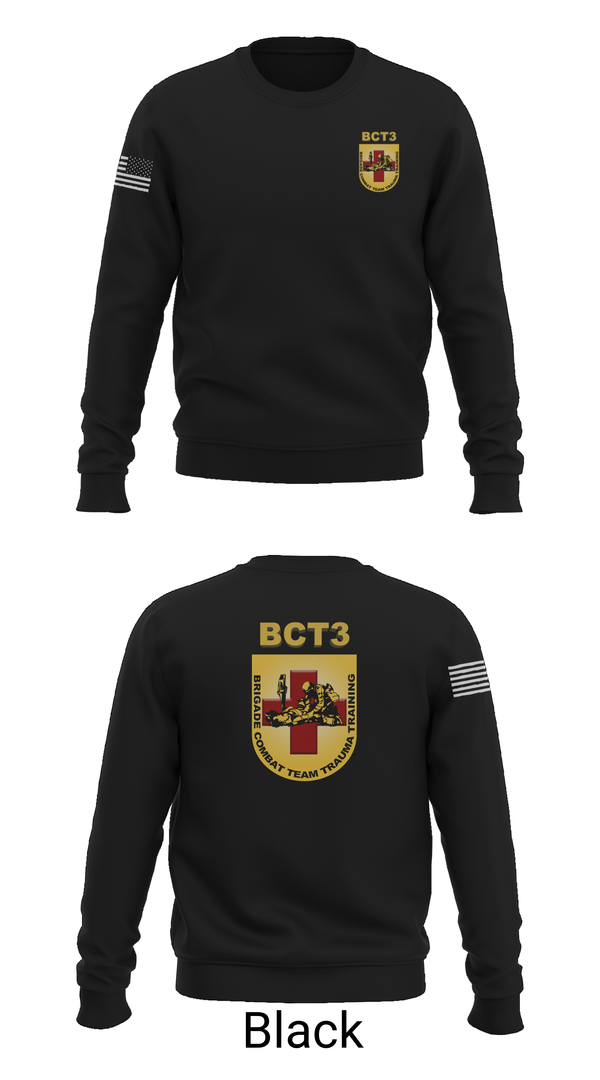 Crew Neck Sweatshirt, BCT3, Army, Teamtime, Team time, sublimation, custom sports apparel, team uniforms, spirit wear, spiritwear, sports uniforms, custom shirts, team store, custom team store, fundraiser sports, apparel fundraiser