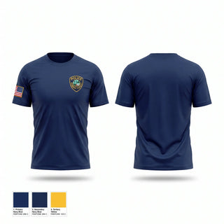 Short Sleeve Performance Shirt, Roman Forest PD, Police, Teamtime, Team time, sublimation, custom sports apparel, team uniforms, spirit wear, spiritwear, sports uniforms, custom shirts, team store, custom team store, fundraiser sports, apparel fundraiser