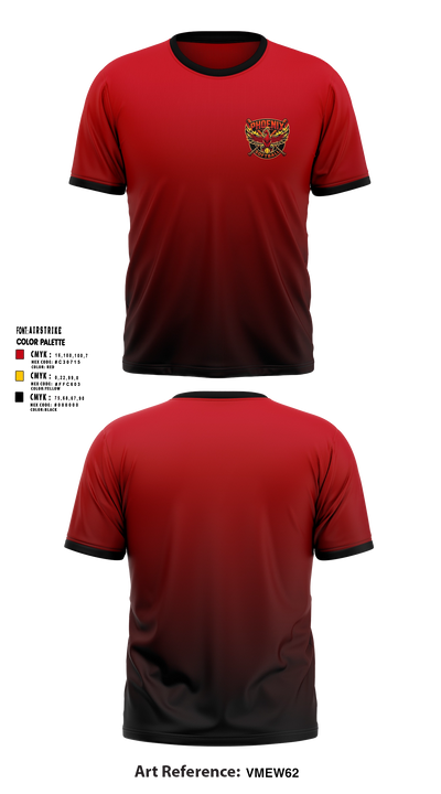 Phoenix Softball Soft Poly Tee Cotton Like Feel - 10
