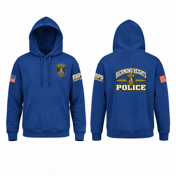 Hoodie, Richmond Heights Police Department, Police, Teamtime, Team time, sublimation, custom sports apparel, team uniforms, spirit wear, spiritwear, sports uniforms, custom shirts, team store, custom team store, fundraiser sports, apparel fundraiser