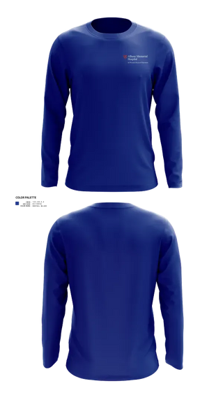 Long Sleeve Performance Shirt, Albany Memorial Hospital, , Teamtime, Team time, sublimation, custom sports apparel, team uniforms, spirit wear, spiritwear, sports uniforms, custom shirts, team store, custom team store, fundraiser sports, apparel fundraiser