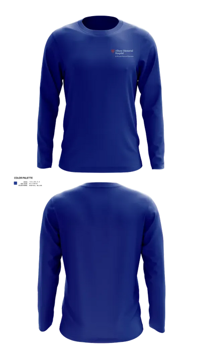 Albany Memorial Hospital 16201632 Long Sleeve Performance Shirt 21