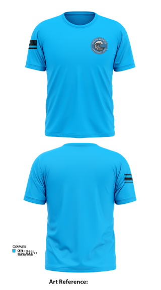 Short Sleeve Performance Shirt, Blue Tide Battalion, , Teamtime, Team time, sublimation, custom sports apparel, team uniforms, spirit wear, spiritwear, sports uniforms, custom shirts, team store, custom team store, fundraiser sports, apparel fundraiser
